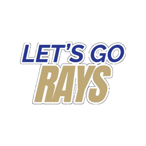 Lets Go Rays Sticker by Divine Savior Academy
