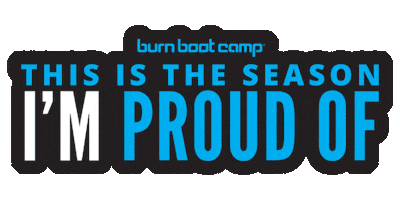 Proud Season Sticker by Burn Boot Camp