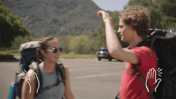 high five the commute GIF by AwesomenessTV