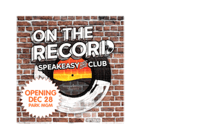 Vegas Speakeasy Sticker by On The Record