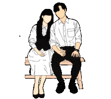 Couple Sticker