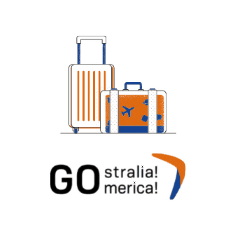Travel Vacation Sticker by GOstralia!-GOmerica!