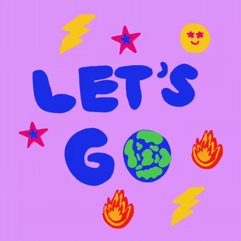 Cheering You On Lets Go GIF