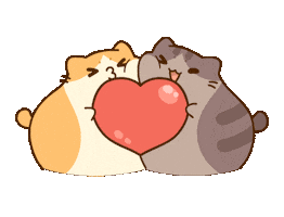 Cats Sticker by Bichi Mao