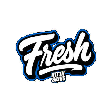 Fresh Sticker by Hittn' Skins