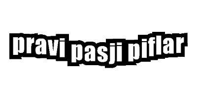 Pravi Pasji Piflar Sticker by pasjasola_srecanavrvici