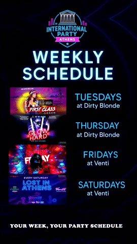 International Party Athens Weekly