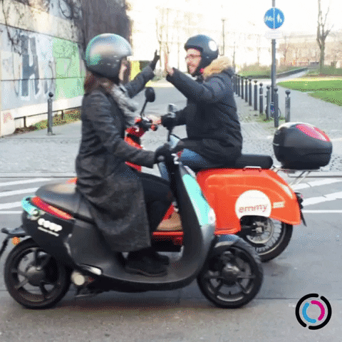 drive scooter GIF by Free2Move App
