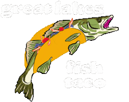 Great Lakes Fish Sticker by Groovy Great Lakes Flyfishing