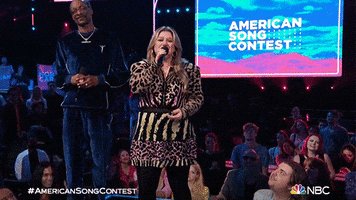 Kelly Clarkson Singer GIF by NBC