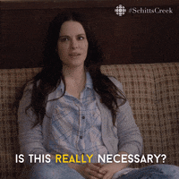 nervous schitts creek GIF by CBC