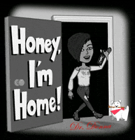 i am so happy to be home my house GIF by Dr. Donna Thomas Rodgers