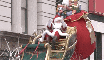 Santa Claus GIF by The 95th Macy’s Thanksgiving Day Parade