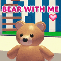 Bear With Me Hold On GIF by Adopt Me!