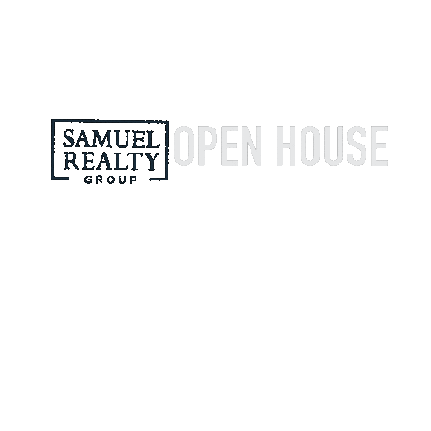 Open House Sticker by Samuel Realty Group