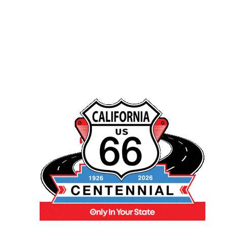 Route 66 Sticker by Only In Your State