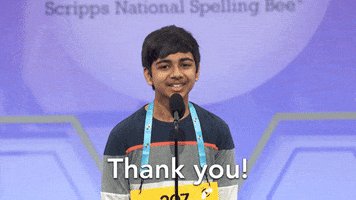 Happy Spelling Bee GIF by Scripps National Spelling Bee
