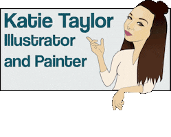 Illustration Portrait Sticker