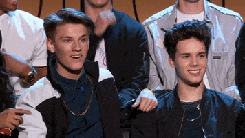 excited boy band GIF by ABC Network