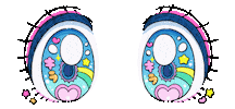 Eyes Mog Sticker