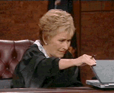 Judge Judy Do Not Want GIF - Find & Share on GIPHY