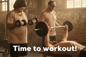 Keep On Work Out GIF