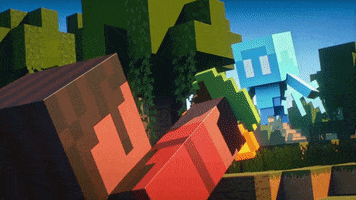 Happy For Me GIF by Minecraft