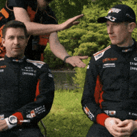 Surprised Clap GIF by FIA World Rally Championship