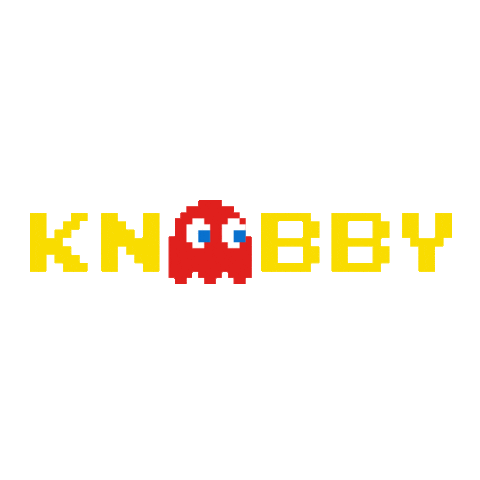 Waka Waka Pacman Sticker by Knobby