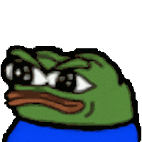 Pepe Leave Sticker