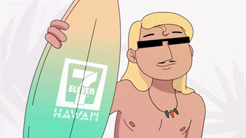Wave Chill GIF by 7-Eleven Hawai'i