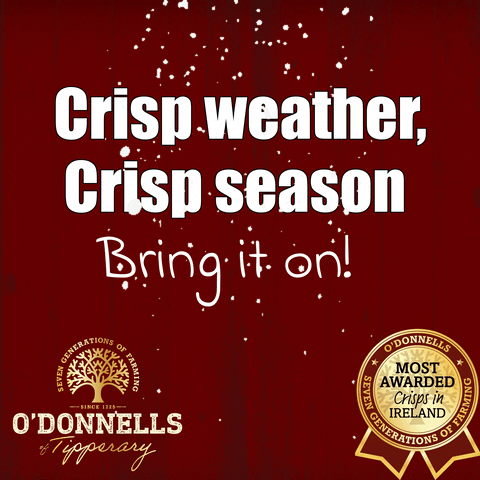 Snow Weather GIF by O'Donnells Crisps
