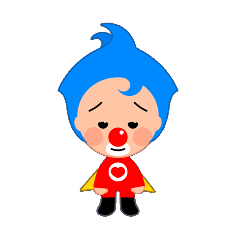 Corazon Hero Sticker by El Payaso Plim Plim