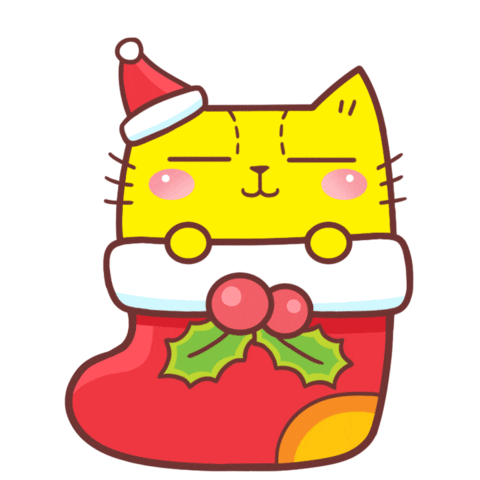 Merry Christmas Sticker by Pocotee & Friends