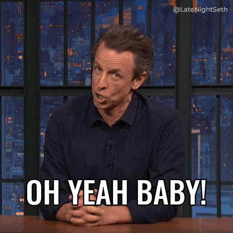 Celebrate Lets Go GIF by Late Night with Seth Meyers