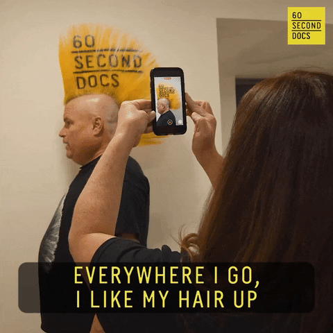 Art Hair GIF by 60 Second Docs