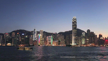 hong kong time lapse video GIF