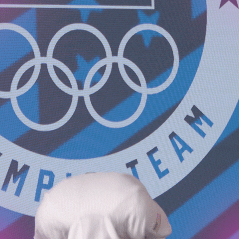 Winter Olympics Hair Flip GIF by Team USA