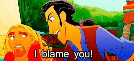 Image result for i blame you gif