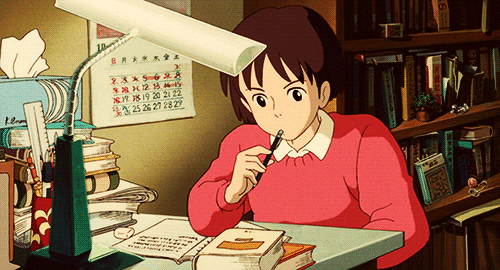 Studio Ghibli Study GIF - Find & Share on GIPHY