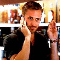 ryan gosling hello GIF
