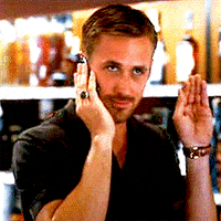 Ryan Gosling Hello GIF