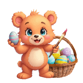 Cute Teddy Bears Sticker