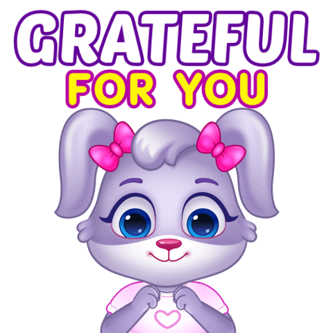 Thank U Sticker by Lucas and Friends by RV AppStudios