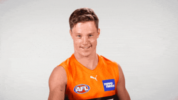 Afl Fingers Crossed GIF by GIANTS