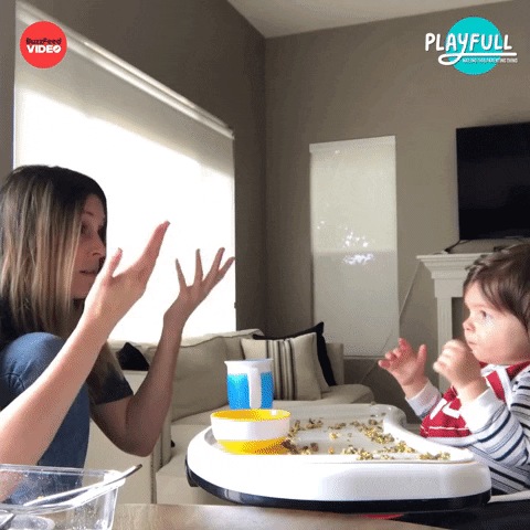 Sign Language Applause GIF by BuzzFeed