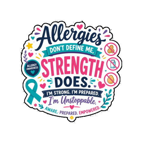 Awareness Empower Sticker by Jennifer Greenhill