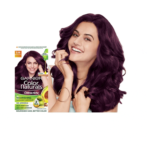 garnier_india hair care hair color hair goals hair colour GIF