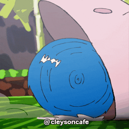 Kirby Eating GIF