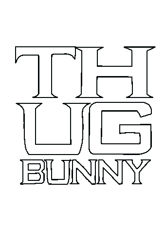 Thugbunny Sticker by SWD